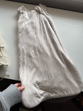 Kyte BABY Neutral Cream Sleep Sack Skirt